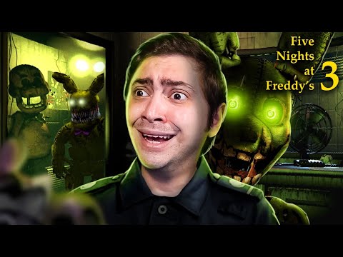 alanzoka jogando Five Nights at Freddy's 3