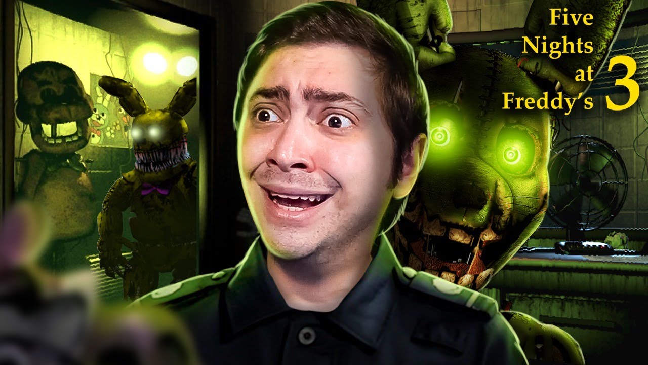 alanzoka jogando Five Nights at Freddy's 3
