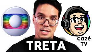 A CAZÉ TV DESTRUIU A REDE GLOBO NA COPA DO MUNDO (a treta tá feia) - Peter Reage