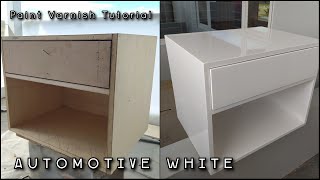 What Paint Finish Is Best For Plywood? How to Paint a Side Table | Best Finish