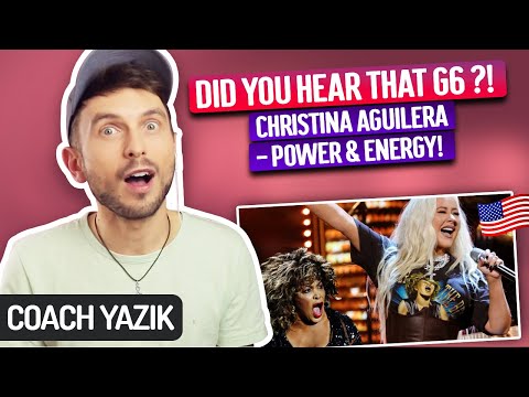 YAZIK reacts to RIVER DEEP, MOUNTAIN HIGH - Christina Aguilera