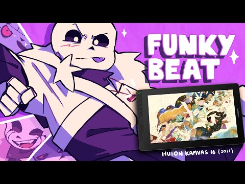 FUNKY BEAT MEME  | HUION KAMVAS 16 (Undertale AU)