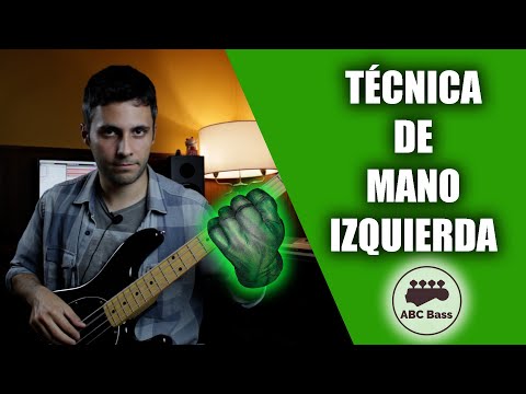 CÓMO MEJORAR TU MANO IZQUIERDA - TÉCNICA DE BAJO - ABC Bass