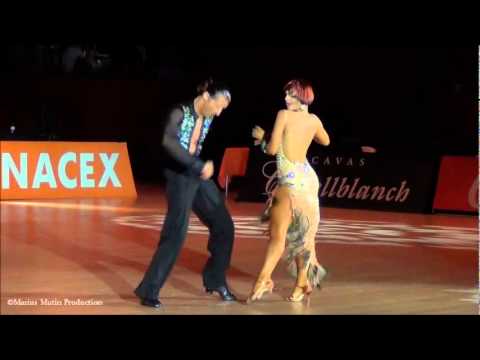 Salou 2011, International Open Latin - solo Chacha: Pavel Pasechnik & Francesca Berardi