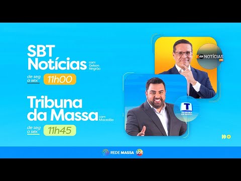 Tribuna da Massa e SBT Notícias - Edição Completa - 25/02/2026