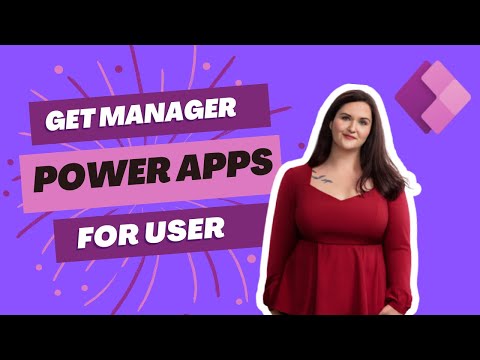 Power Apps Get User Manager