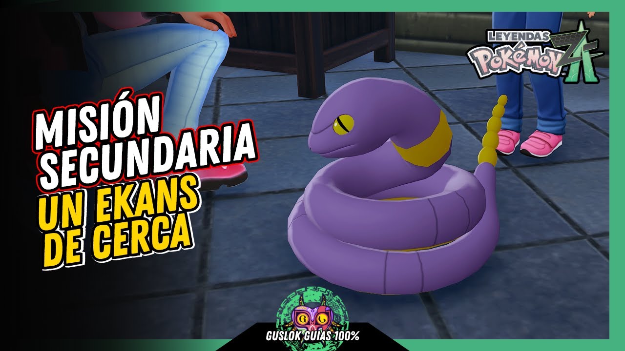 MISIÓN SECUNDARIA 005: UN EKANS DE CERCA | GUÍA 100% | 💯Leyendas Pokemon: Z-A🏆 MISIÓN SECUNDARIA 005: UN EKANS DE CERCA | GUÍA 100% | 💯Leyendas Pokemon: Z-A🏆