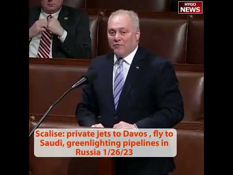Dems private jets to Davos , fly to Saudi, greenlighting pipelines in Russia