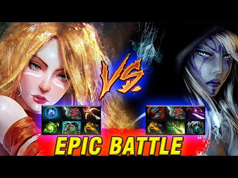 CRAZY COMEBACK! Lina vs Drow Ranger Gameplay Dota 2