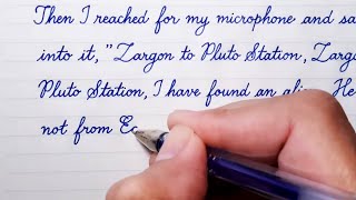 Handwriting Practice for Beginners | English Cursive Writing Practice | Calligraphy