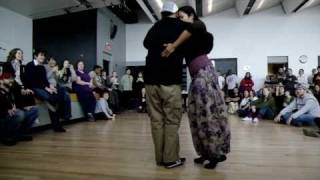 "The D'Arienzo Surprise", Cristina and Homer Ladas, class demo at Boston Fusion Exchange