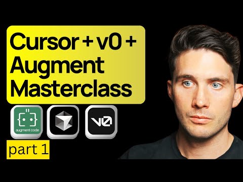How to Use Cursor To Build a WebApp For Beginners Part 1 (v0, Cursor, Augment, v0, Vercel)
