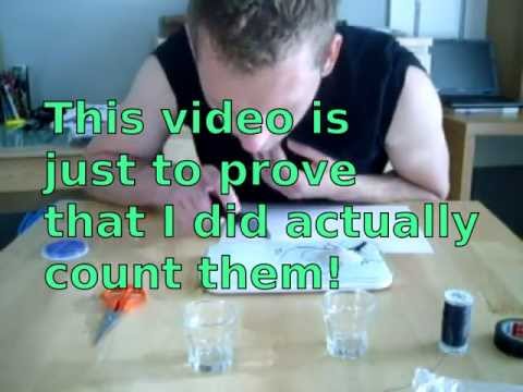 Counting 10000 grains of sand