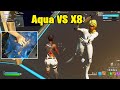 Aqua VS OVA X8 1v1 Buildfights!