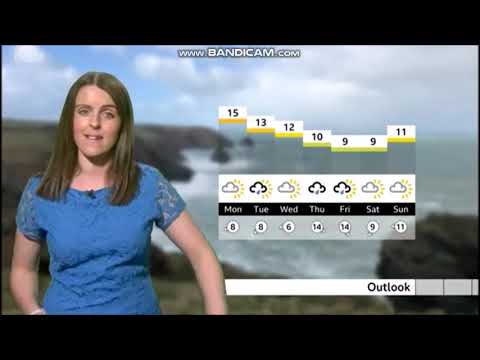 Alex Osbourne BBC Spotlight weather on BBC ONE March 26th 2022 in HD! - 60 FPS Better Quality