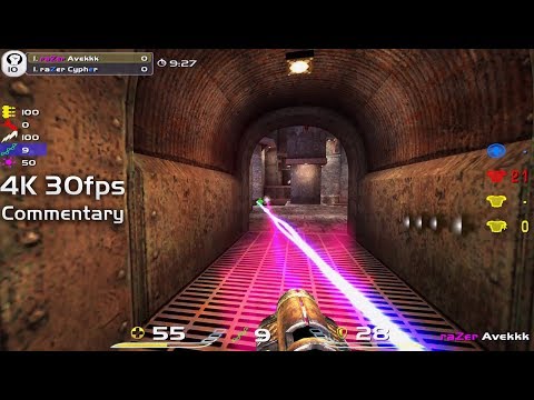 30fps - Av3k vs Cypher - DreamHack Summer 2010 -[with Commentary]- Duel GrandFinal QuakeLive - 4k