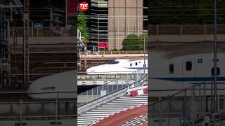 三井ガーデンホテル銀座プレミア20階の部屋から撮り鉄 #東海道新幹線 #sony #shorts