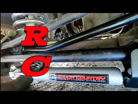 Dodge Ram dual shock steering stabilizer