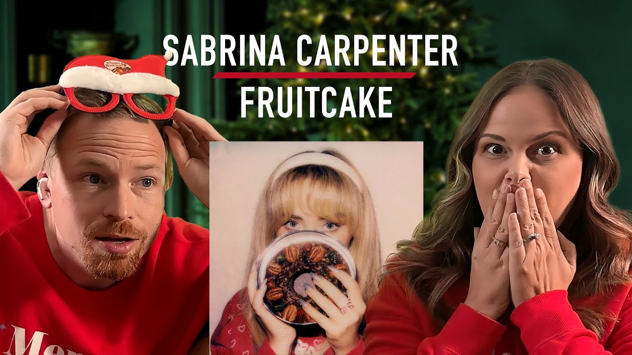 This Christmas album shocked us... | Sabrina Carpenter - fruitcake Reaction