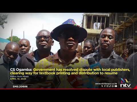 CS Ogamba: Govt has resolved dispute with local publishers, clearing way for textbook printing