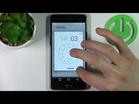 How to Set Up Date & Time on LG K8 Dual (2017) –  Open Time Settings