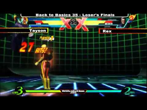 BtB35 #UMvC3 - Tayson (Zer,Nov,Ryu) vs. Rex (Hag,Dor,Wes)