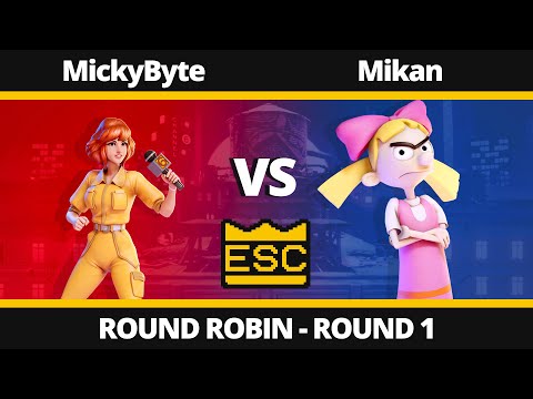 NASB @ ESC 17 - Round 1 - MickyByte (April O'Neil) Vs. Mikan (Helga) - EU Tournament