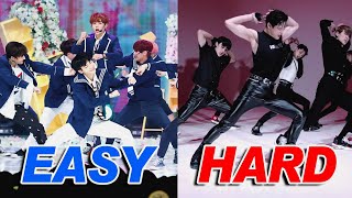 EASY to HARDEST THE BOYZ DANCES - 2021!  waiting for the easy one [PATREON REQUESTED]