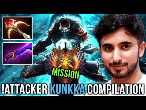 !Attacker Kunkka Compilation Mission: Road to Top-10 with Kunkka - Dota 2