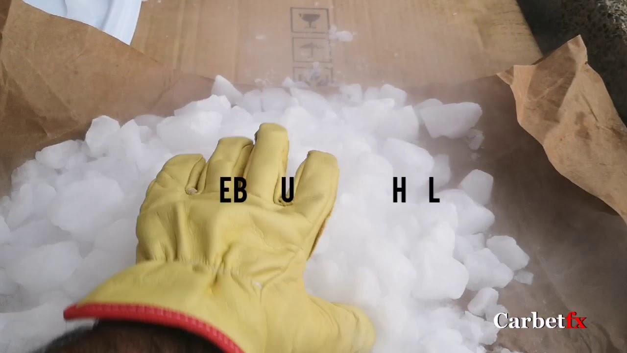 COMO ALISTAR EL HIELO SECO PARA TU MAQUINA