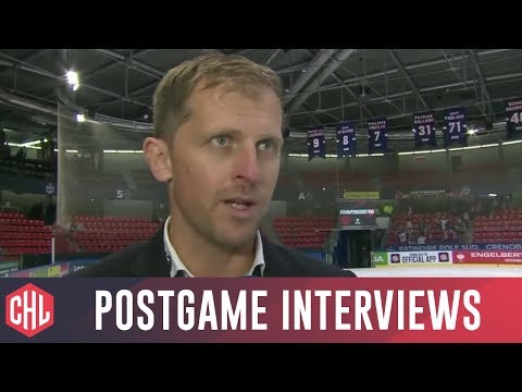 Postgame interviews: Grenoble vs. Kärpät Oulu