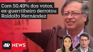 Gustavo Petro vence e leva esquerda ao poder pela 1ª vez na Colômbia