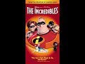 Opening To The Incredibles 2005 VHS