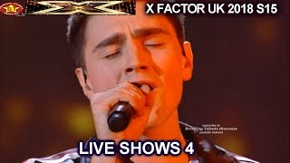 Brendan Murray “Everybody Hurts” SIMON “FOUND” HIM FINALLY  The Boys | Live Show 4 X Factor UK 2018