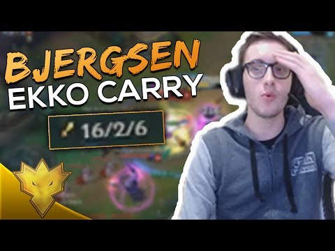 When TSM Bjergsen Gets Ekko in SoloQ... - League of Legends Funny Moments & Highlights