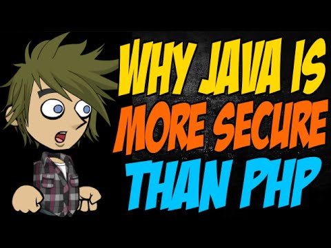 Why Java is More Secure than PHP Video Lecture - IT and Software