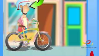 Circular con una bicicleta en Educación Vial