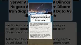 SERVER DIINCAR! Negara Arab Terancam Dibom, Iran Siap Hantam Pusat Data AS di Timur Tengah