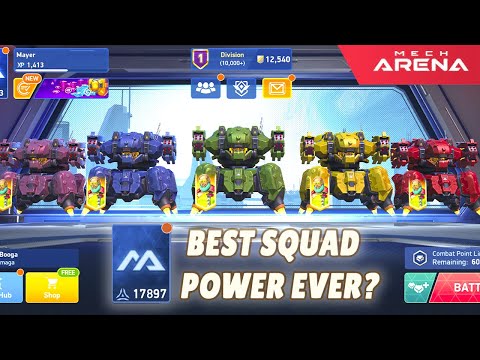NEW Highest Hangar Power? | Mech Arena
