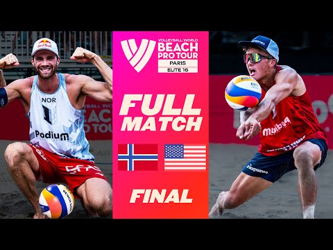 Gold Match - Mol, A./Sørum, C 🇳🇴 vs. Partain/Benesh 🇺🇸 | Full Match | Beach Pro Tour Montréal 2023