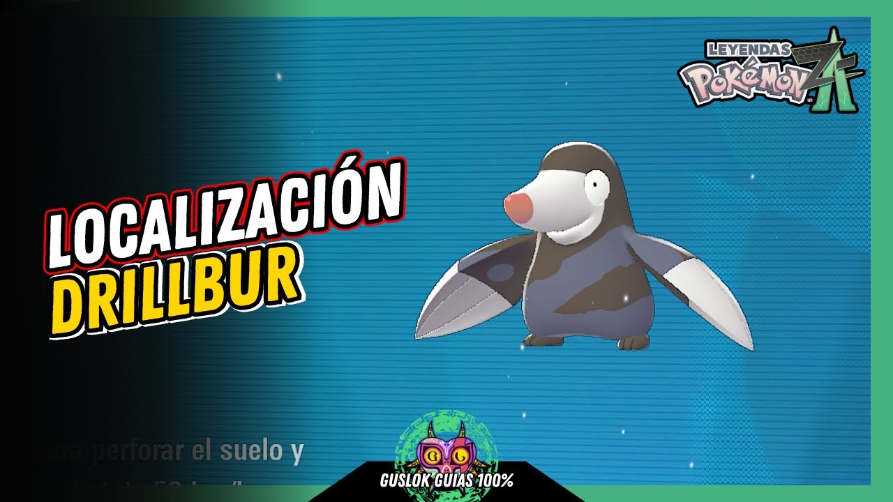 UBICACIÓN de DRILBUR | GUÍA 100% | 💯Leyendas Pokemon: Z-A🏆 UBICACIÓN de DRILBUR | GUÍA 100% | 💯Leyendas Pokemon: Z-A🏆
