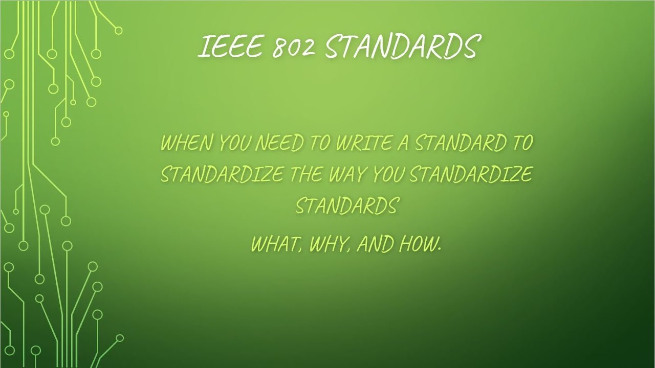 IEEE Standards, the big ones, anyway