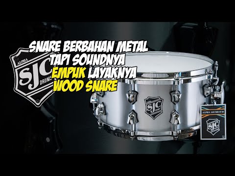 SJC Alpha Aluminum Snare 14x6,5 Sedabbbbb Banget