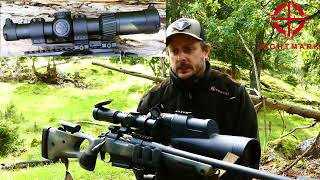 Video: Sightmark Presidio 1-6x24 SFP Belyst CR1 Kikarsikte