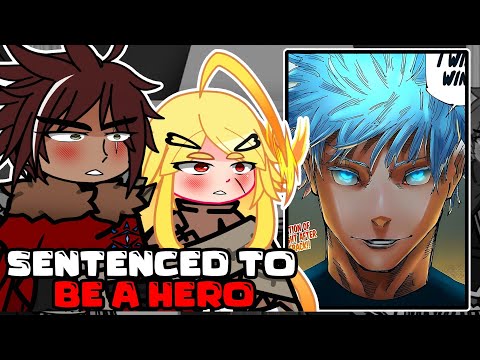 Sentenced to be a hero REACT to Satoru Gojo as New Holy Knight | gacha reaction 