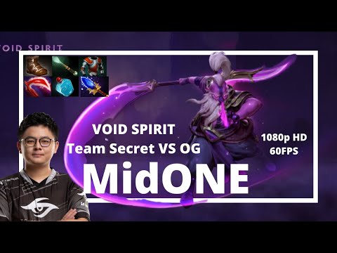 MidOne - Void Spirit - Game 2 - OG vs Team Secret - Pusha League