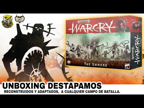 WARHAMMER WARCRY: ( THE UNMADE ). AGE OF SIGMAR, UNBOXING, REVIEW, Español latino.