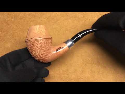 Pipa Santambrogio Rusticata Naturale Major - Bent abulldog (SS17)