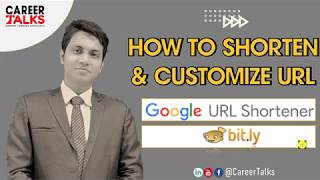 How to shorten and customize any URL link through Google and Bitly URL shortener