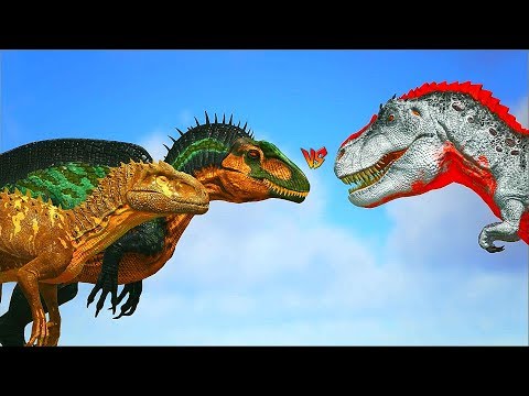 Ark Survival - ACRO and INDOMINUS REX vs ALPHA DINOS [Ep.472]